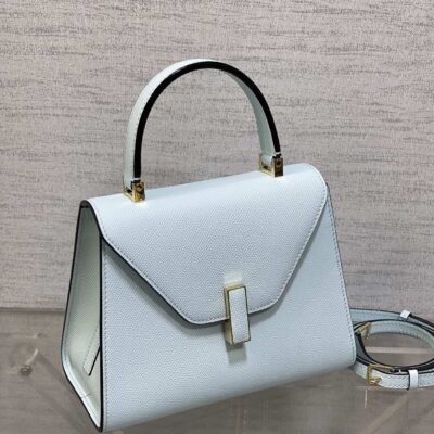 原單A貨𝐕𝐚𝐥𝐞𝐗𝐭𝐫𝐚包包 Iside Top handle mini bag 手提包單肩包 湖水藍