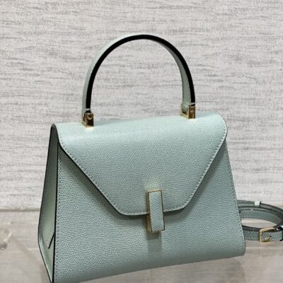 原單A貨𝐕𝐚𝐥𝐞𝐗𝐭𝐫𝐚包包 Iside Top handle mini bag 手提包單肩包 霧霾藍