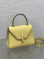 原單A貨𝐕𝐚𝐥𝐞𝐗𝐭𝐫𝐚包包 Iside Top handle mini bag 手提包單肩包 黃色