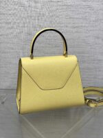 原單A貨𝐕𝐚𝐥𝐞𝐗𝐭𝐫𝐚包包 Iside Top handle mini bag 手提包單肩包 黃色