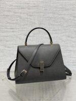 複刻高仿𝐕𝐚𝐥𝐞𝐗𝐭𝐫𝐚包包 Iside Top handle medium bag 手提包單肩包 鋼鐵灰