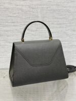 複刻高仿𝐕𝐚𝐥𝐞𝐗𝐭𝐫𝐚包包 Iside Top handle medium bag 手提包單肩包 鋼鐵灰