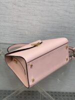複刻高仿𝐕𝐚𝐥𝐞𝐗𝐭𝐫𝐚包包 Iside Top handle medium bag 手提包單肩包 櫻花粉