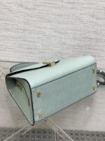 複刻高仿𝐕𝐚𝐥𝐞𝐗𝐭𝐫𝐚包包 Iside Top handle medium bag 手提包單肩包 霧霾藍