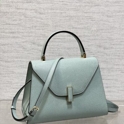 複刻高仿𝐕𝐚𝐥𝐞𝐗𝐭𝐫𝐚包包 Iside Top handle medium bag 手提包單肩包 霧霾藍