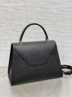 複刻高仿𝐕𝐚𝐥𝐞𝐗𝐭𝐫𝐚包包 Iside Top handle medium bag 手提包單肩包 黑色