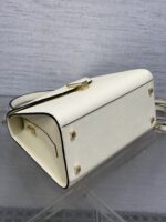 複刻高仿𝐕𝐚𝐥𝐞𝐗𝐭𝐫𝐚包包 Iside Top handle medium bag 手提包單肩包 白色