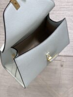 複刻高仿𝐕𝐚𝐥𝐞𝐗𝐭𝐫𝐚包包 Iside Top handle medium bag 手提包單肩包 湖水藍