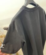 高仿Celine賽琳刺繡配以經典凱旋門印花黑色半袖T恤