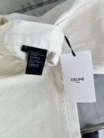 高仿Celine賽琳經典款白色女款牛仔褲