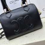 A貨Celine賽琳新款黑色牛皮波士頓包113773