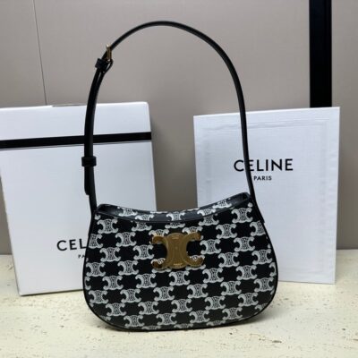 高仿Celine賽琳TLLY最新的圓潤造型單肩包