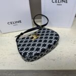 高仿Celine賽琳TLLY最新的圓潤造型單肩包
