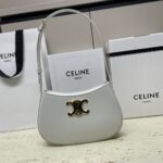 高仿網站Celine賽琳TLLY白色單肩包腋下包115703