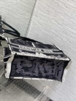 高仿精品Dior新款Tote刺繡圖案托特包