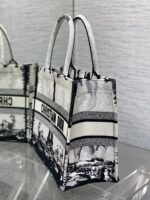 頂級復刻Dior新款Tote刺繡圖案托特包