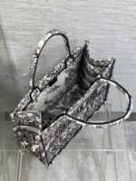 復刻Dior新款Tote太陽刺繡圖案托特包