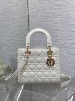 高仿網站Dior迪奧Lady最新翻蓋羊皮五格托特包