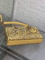 原單Dior迪奧Lady最新限量版重工珠子戴妃包