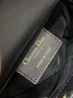 高仿Dior Lady女士黑色串珠手提包