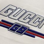 高仿gucci古馳新款杏色短袖T恤
