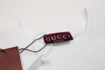 高仿gucci古馳新款旗幟圖案短袖T恤