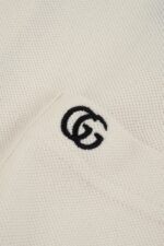 高仿衣服gucci古馳2025SS新款領子撞色撞色設計POLO衫