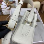 高仿Hermes愛馬仕Kelly messenger奶昔白郵差包