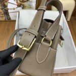 頂級Hermes愛馬仕Kelly messenger大象灰郵差包