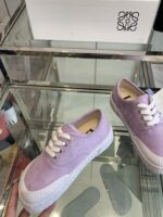復刻LOEWE羅意威走秀款Ballet Runner 2.0情侶款芭蕾紫色運動鞋
