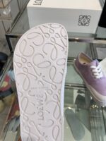 復刻LOEWE羅意威走秀款Ballet Runner 2.0情侶款芭蕾紫色運動鞋