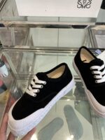 高仿LOEWE羅意威走秀款Ballet Runner 2.0情侶款芭蕾黑色運動鞋