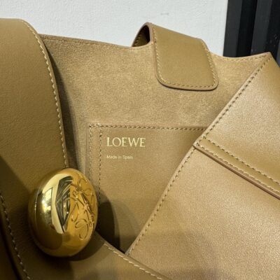 原單LOEWE羅意威走秀款peebble bag水桶包66035