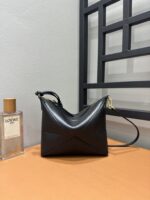 高仿LOEWE羅意威黑色Puzzle Fold Pouch麻將包66005