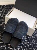 高仿莆田鞋LOEWE羅意威新款Loewe25ss勃肯拖鞋