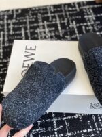 高仿莆田鞋LOEWE羅意威新款Loewe25ss勃肯拖鞋