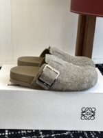 頂級莆田鞋LOEWE羅意威新款Loewe25ss勃肯拖鞋