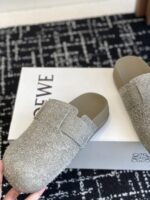 頂級莆田鞋LOEWE羅意威新款Loewe25ss勃肯拖鞋