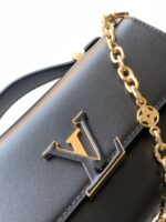 復刻LV路易威登M12143黑色Wallet On Chain Capucines手袋