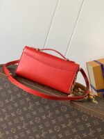 原單包包LV路易威登 M12405紅色Wallet On Chain Capucines手袋