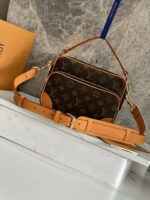 復刻LV路易威登M14016老花斜挎包