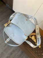 復刻LV路易威登M46846霧霾藍Diane手袋
