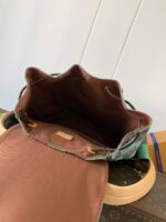 高仿LV路易威登N40564綠色格Christopher雙肩包