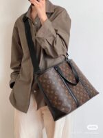 復刻LV路易威登M45734Week-End Tote 托特包