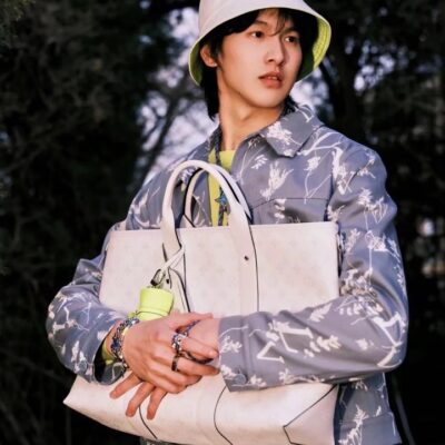 復刻LV路易威登M30919米白系WEEKEND TOTE NM購物袋