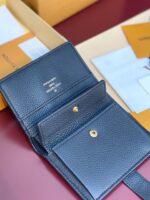 高仿錢包LV路易威登M12408黑色Portfoille Locky 短夾