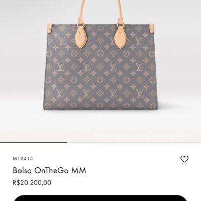 高仿包包LV路易威登M12415OnTheGo MM托特包