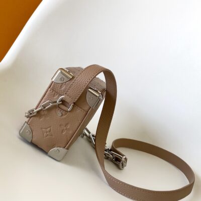原單LV路易威登 M11673 Mini SOFT TRUNK鏈條包