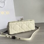 Dior 迪奧一比一 Caro 黑扣羊皮鏈條包
