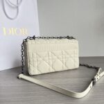 Dior 迪奧一比一 Caro 黑扣羊皮鏈條包